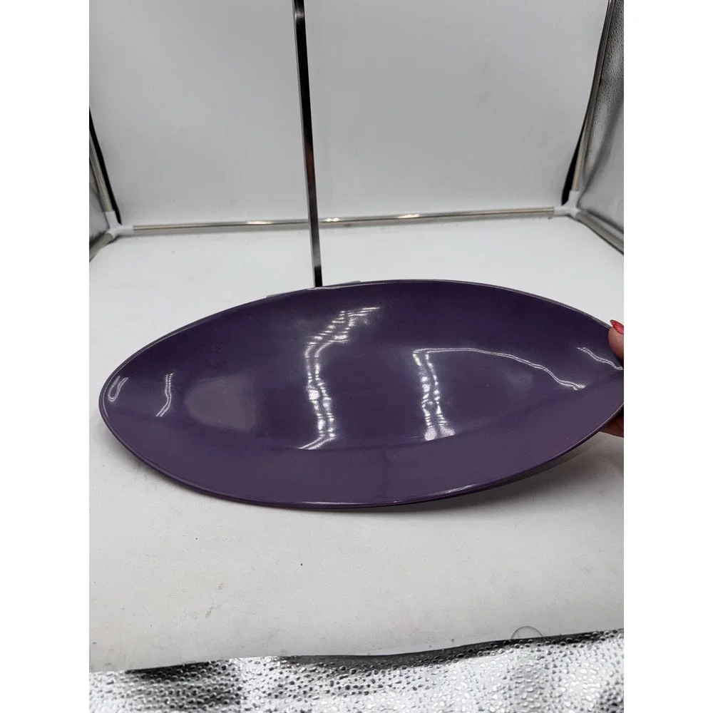 SengWare Purple Stoneware Oval Serving Platter Original SengWare Plate